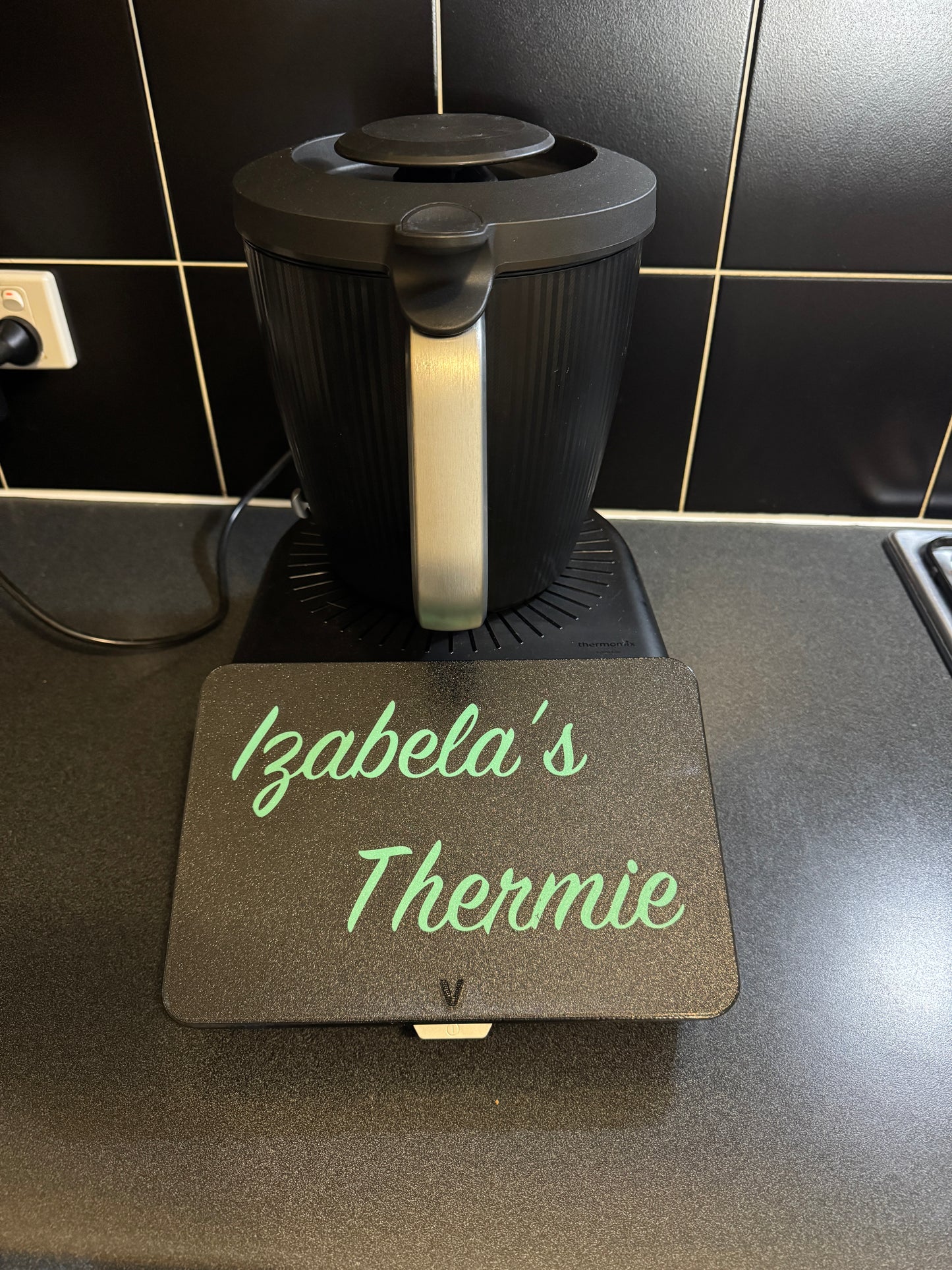 3D-Printed "CUSTOMISED NAME" Screen Cover For Thermomix TM7