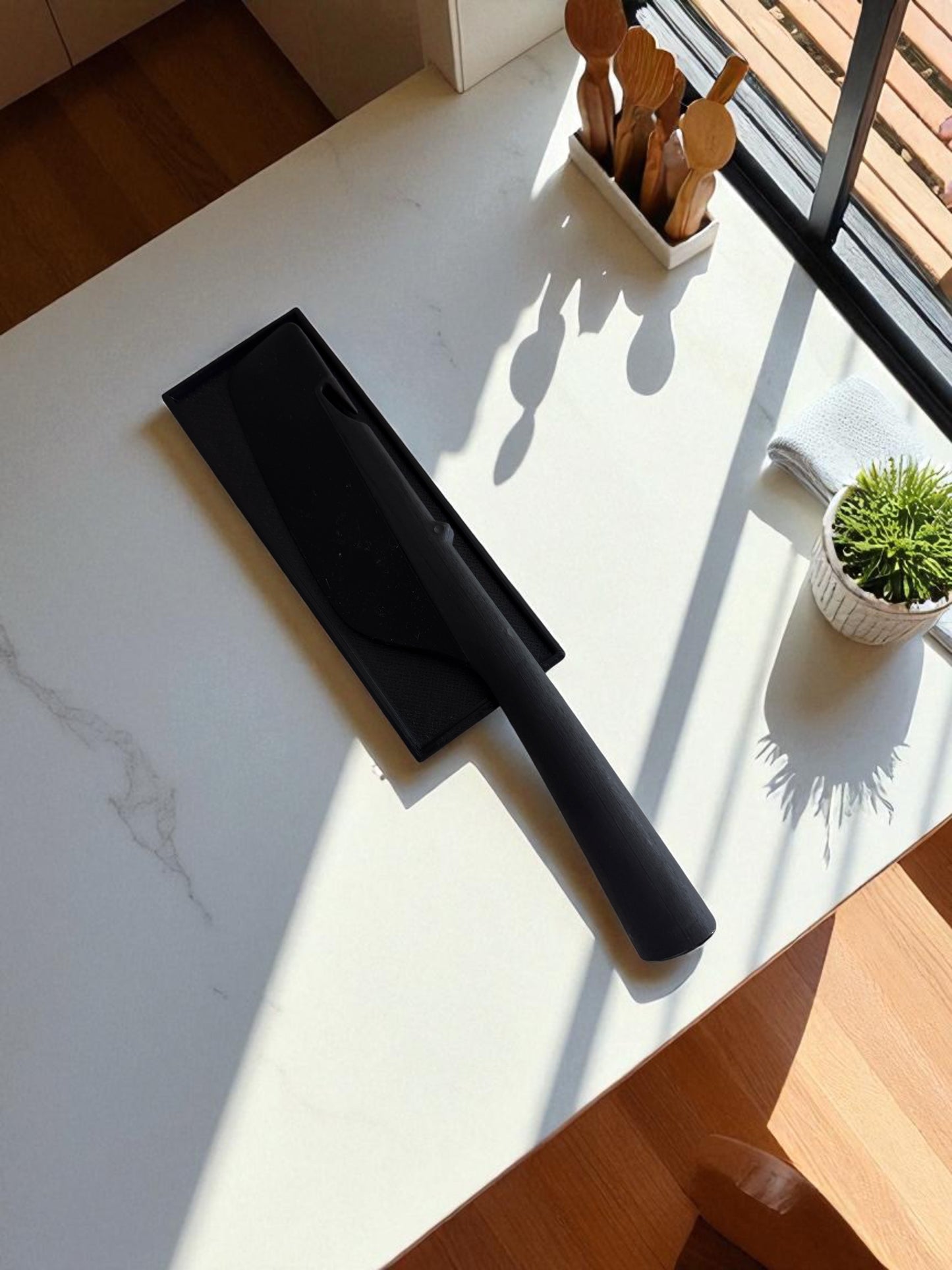 Large Wet Spatula Tray For Keeping Your Bench Clean