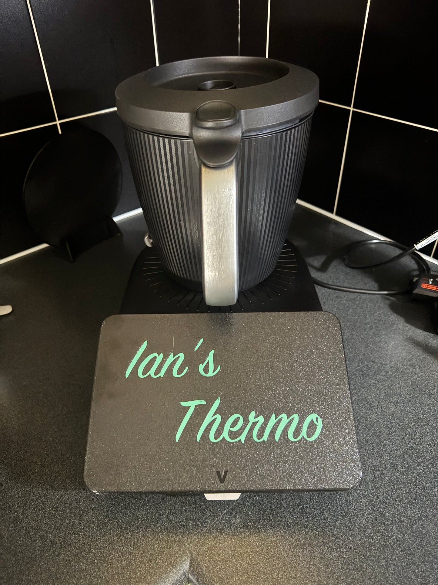 3D-Printed "CUSTOMISED NAME" Screen Cover For Thermomix TM7