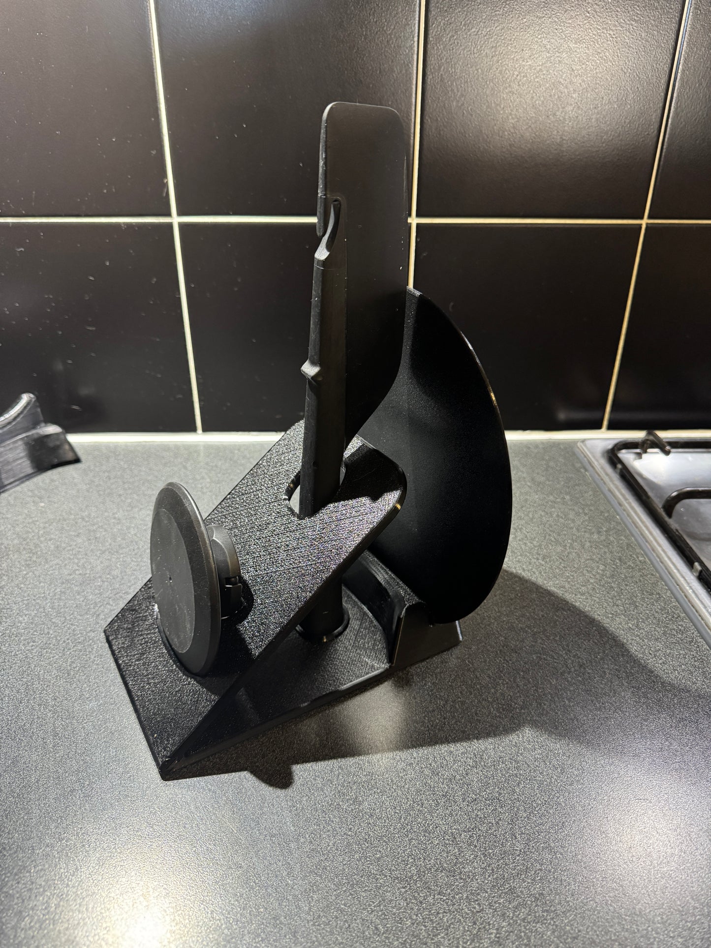 Scale Plate, Spatula & Lid Cap Stand