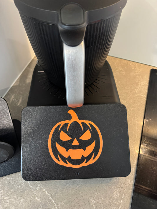 3D-Printed "Halloween Pumpkin" Screen Cover For Thermomix TM7