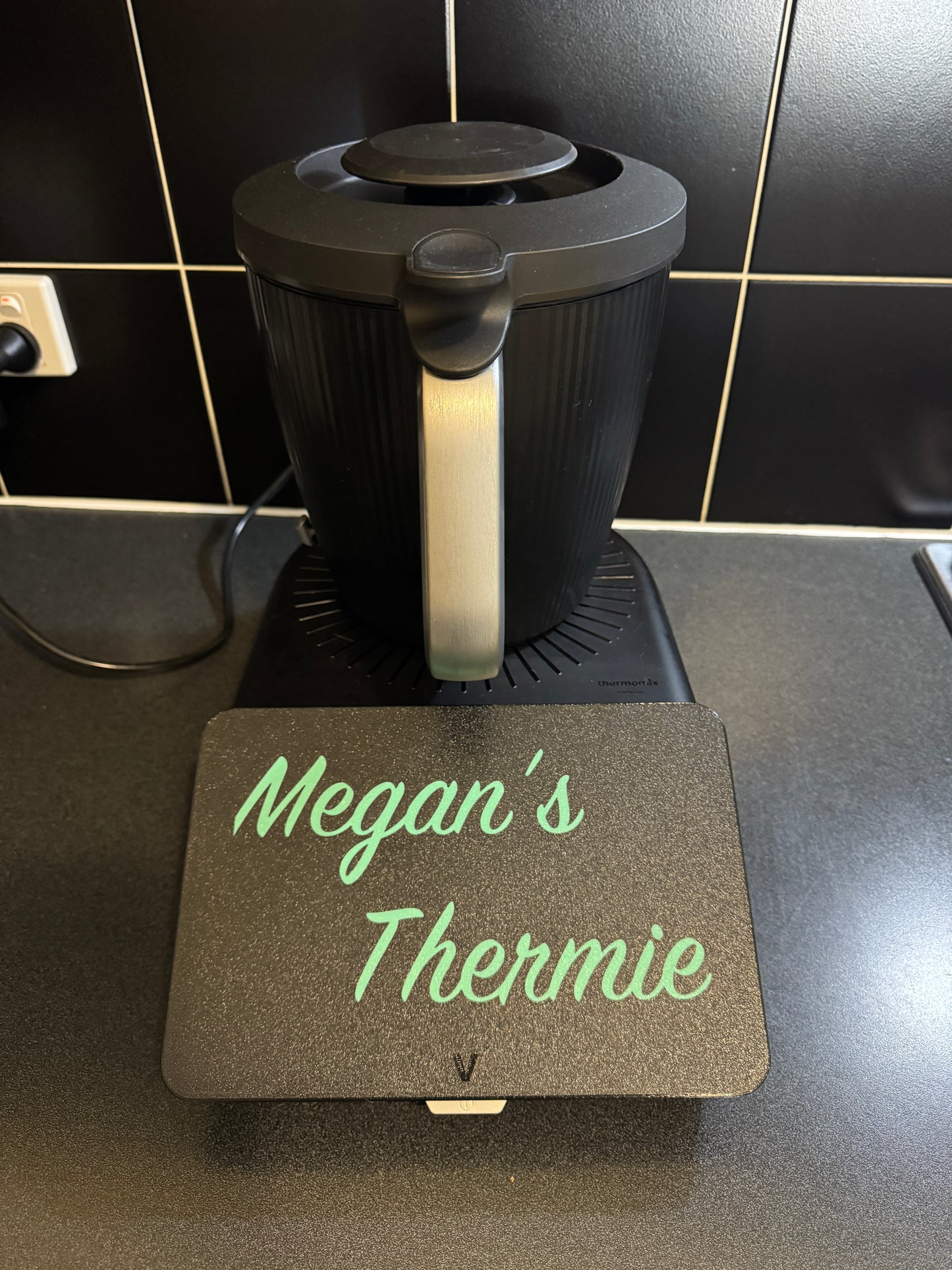 3D-Printed "CUSTOMISED NAME" Screen Cover For Thermomix TM7