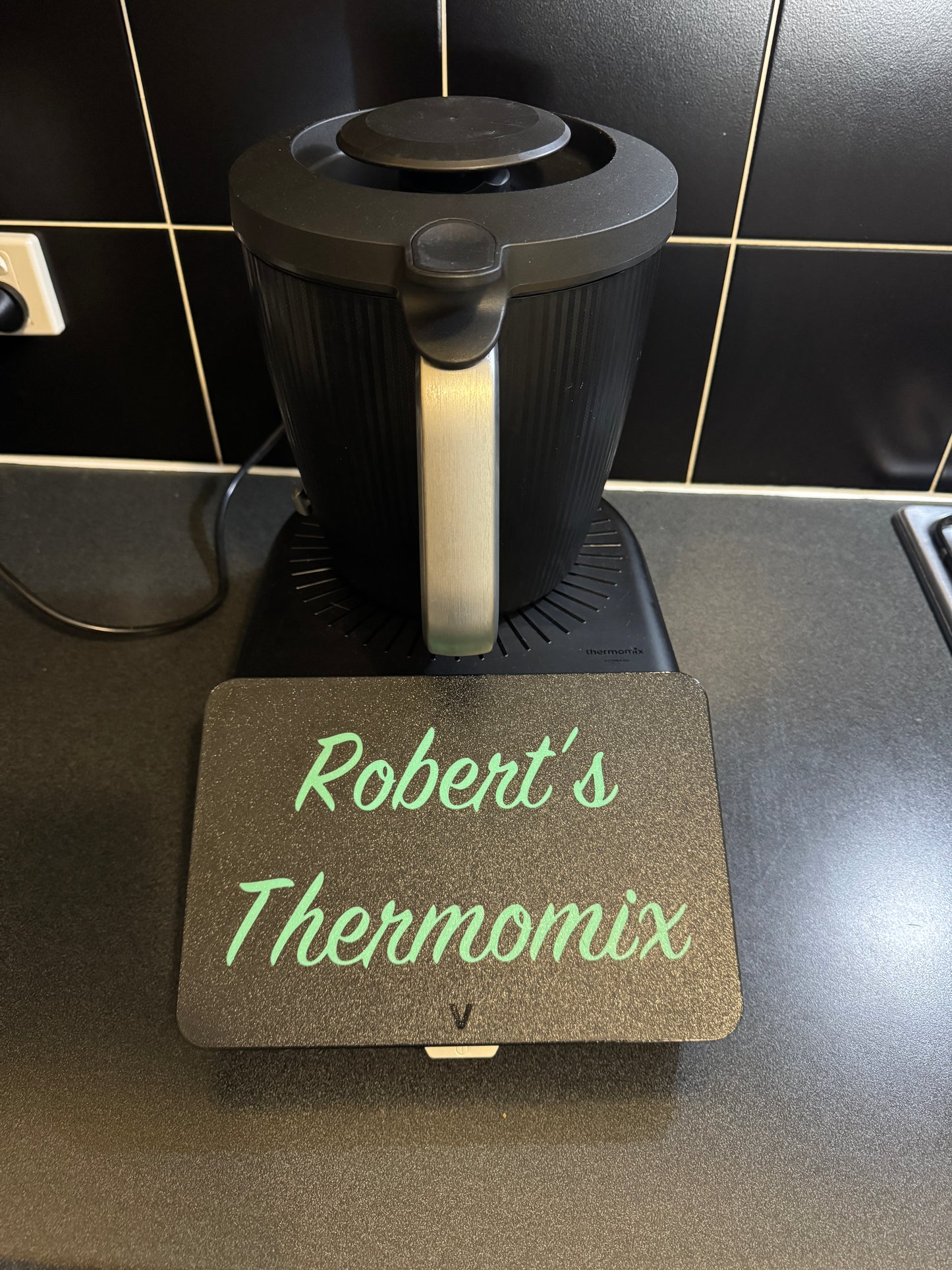 3D-Printed "CUSTOMISED NAME" Screen Cover For Thermomix TM7