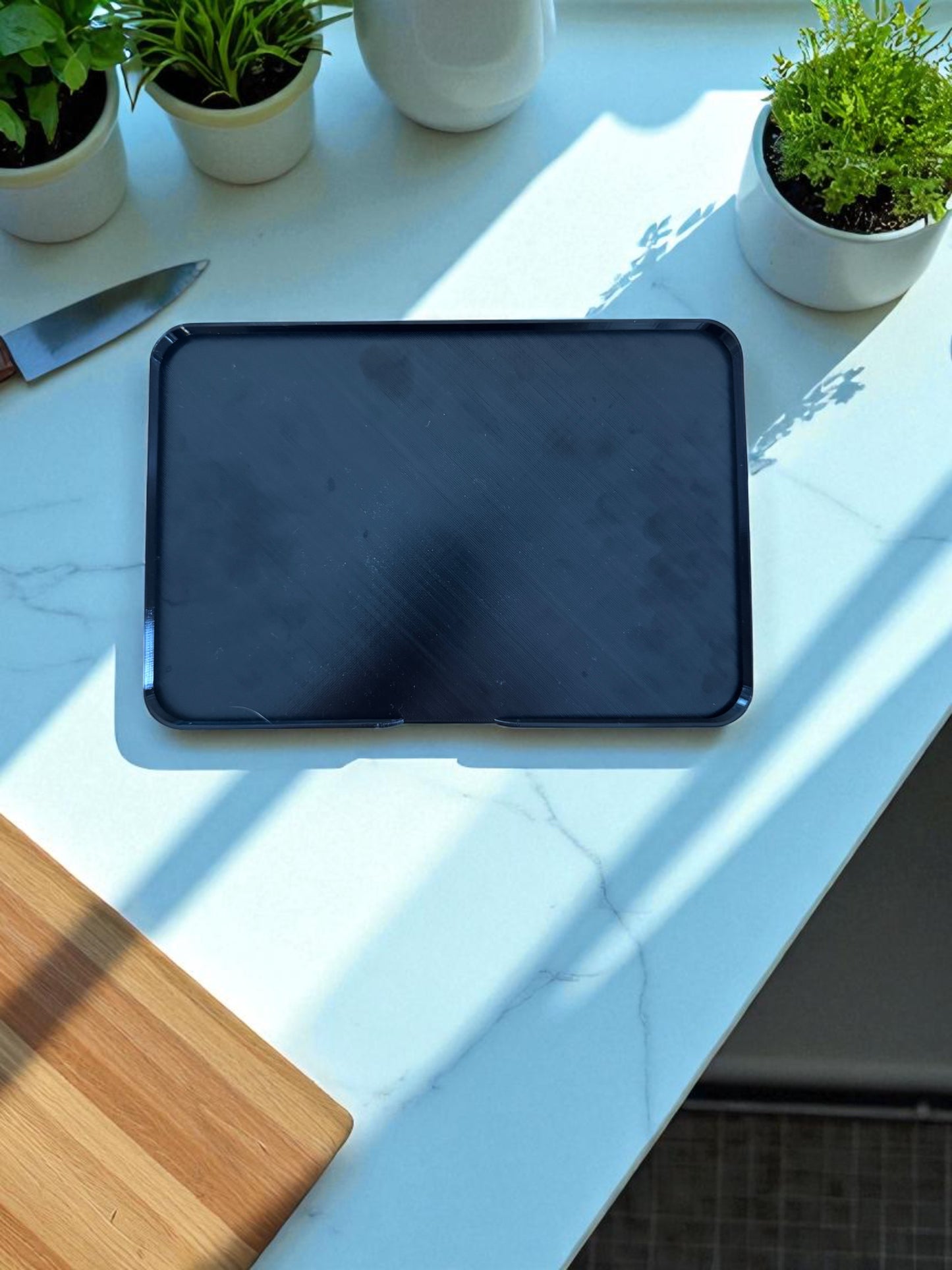 3D-Printed BLACK Screen Cover For Thermomix TM7
