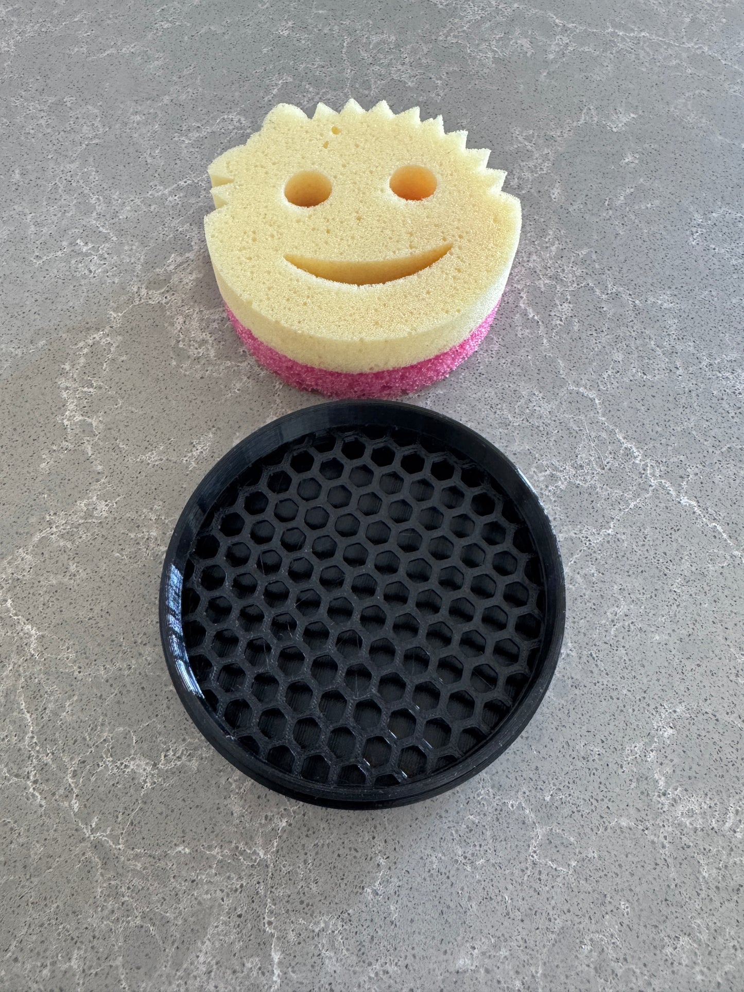 3D-Printed Sponge Tray - Sponge Dish - Sponge Holder - Suits Scrub Daddy / Mommy