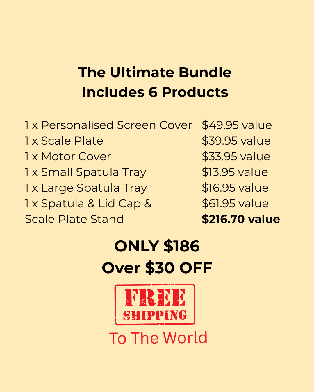 THE ULTIMATE BUNDLE - Everything You Need All At Once - FREE SHIPPING