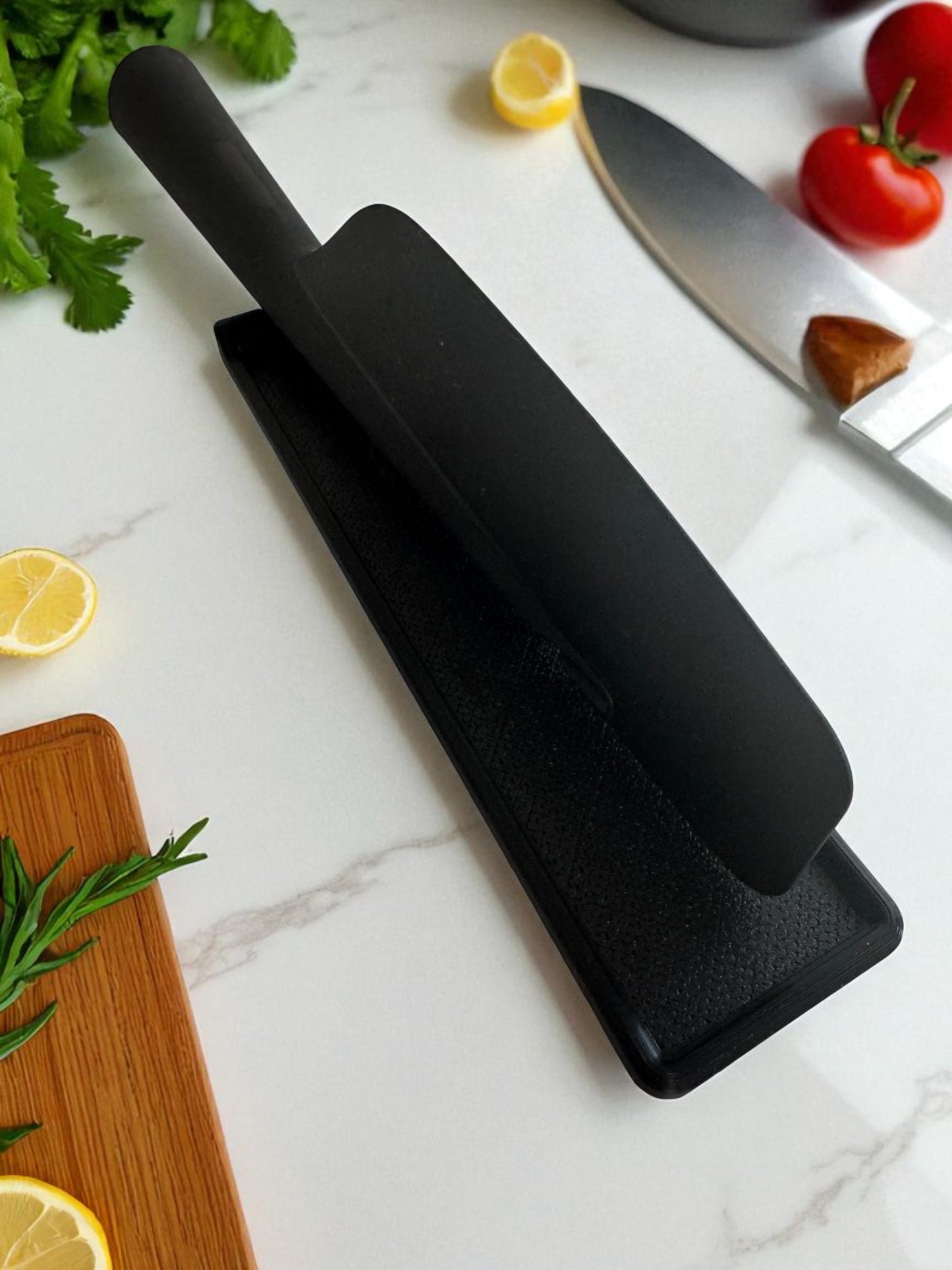 Small Wet Spatula Tray For Keeping Your Bench Clean