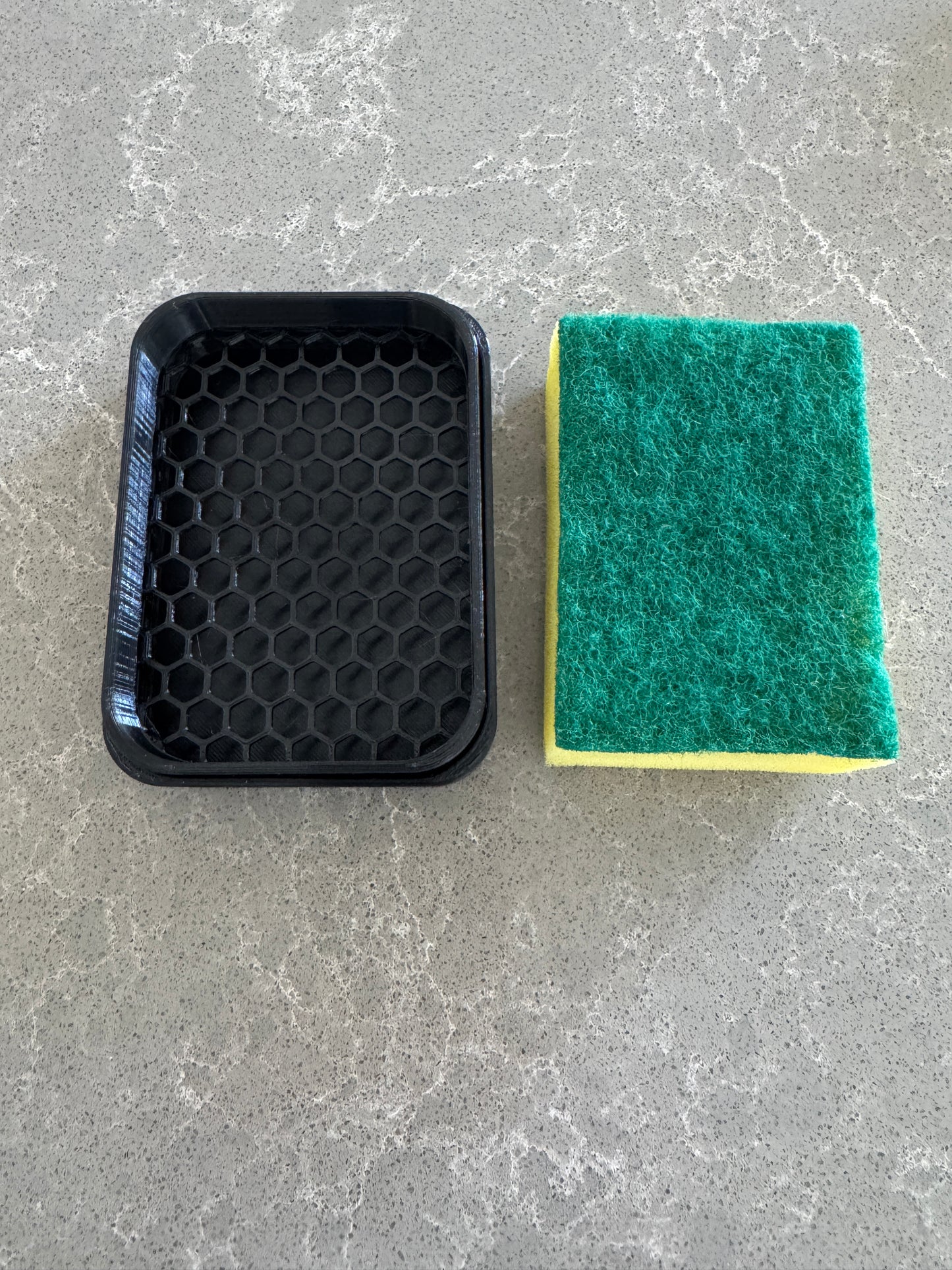 3D-Printed Sponge Tray - Sponge Dish - Sponge Holder - Suits Standard Sponges