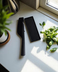 spatula and tray