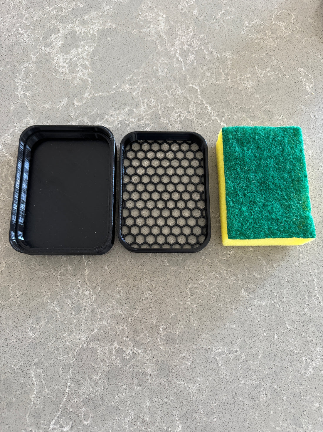 3D-Printed Sponge Tray - Sponge Dish - Sponge Holder - Suits Standard Sponges
