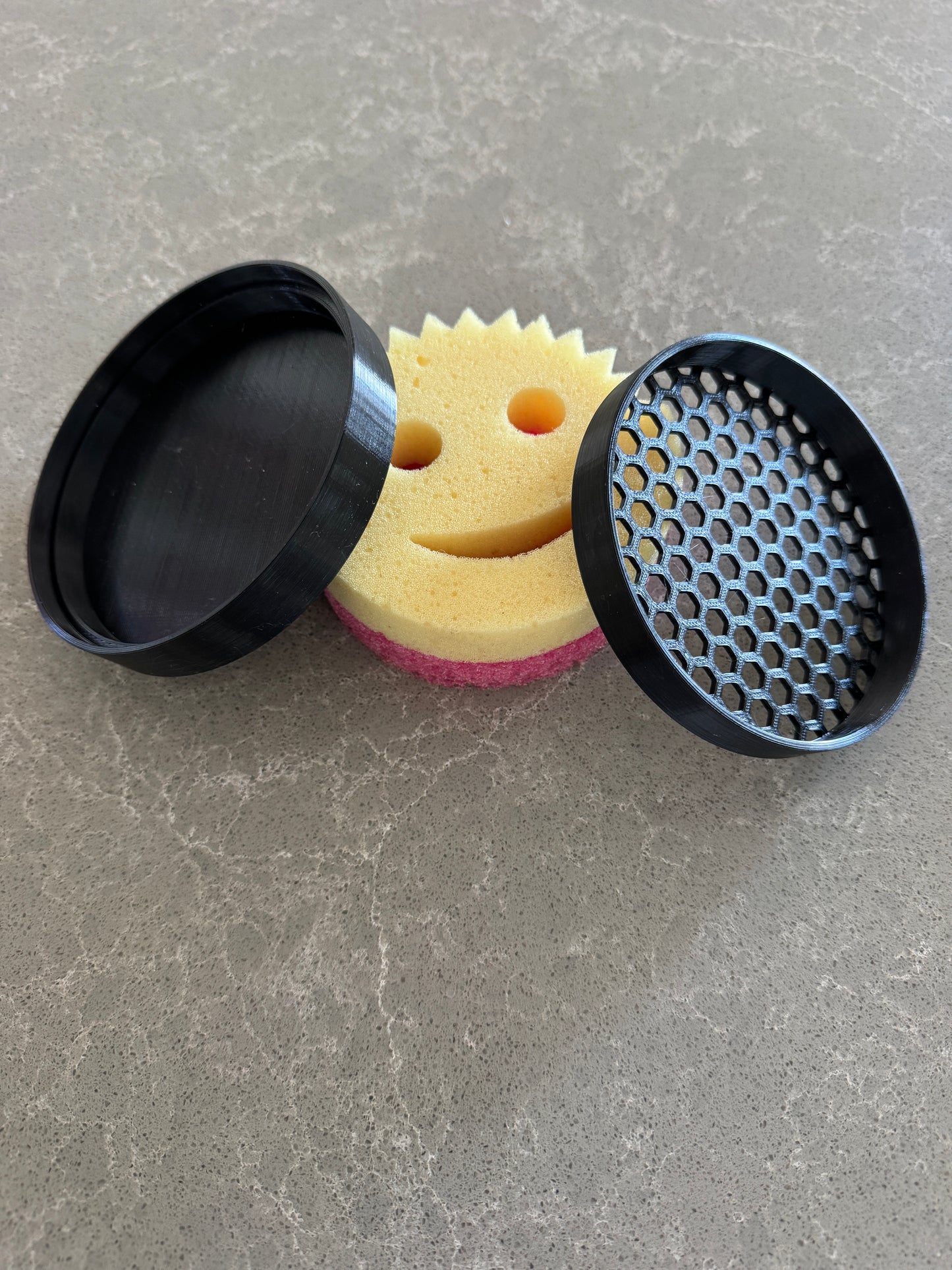 3D-Printed Sponge Tray - Sponge Dish - Sponge Holder - Suits Scrub Daddy / Mommy