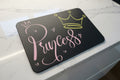 Princess cover on the kitchen bench